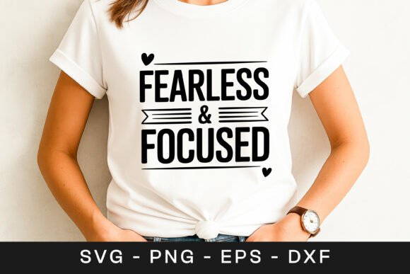 Fearless and Focused Motivation Quote Embroidery Design Review