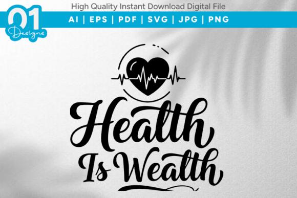 Health Is Wealth SVG Quote: A Designer’s Practical Review
