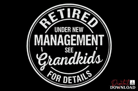 Retired Grandkids Quote Golf SVG