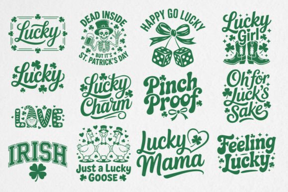 St. Patrick’s Day SVG Quote Bundle