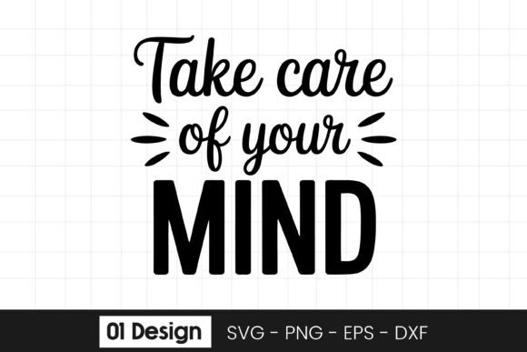 Take Care of Your Mind Mental Health Embroidery Design Review