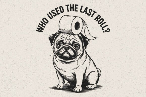 Who Used the Last Roll Dog SVG Review: A Practical Embroidery Design